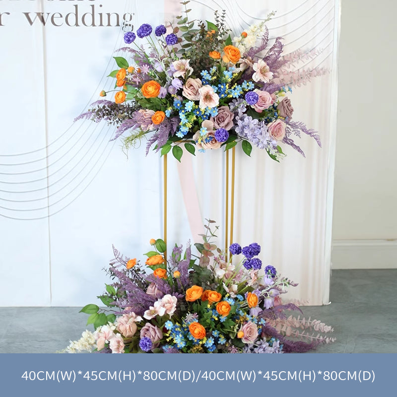 Purple Wedding Style, Purple Artificial Flowers, Diy Wedding Flowers