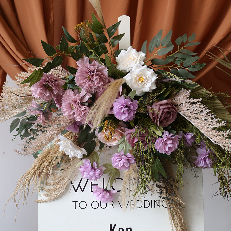 Purple Wedding Style, Purple Artificial Flowers, Diy Wedding Flowers