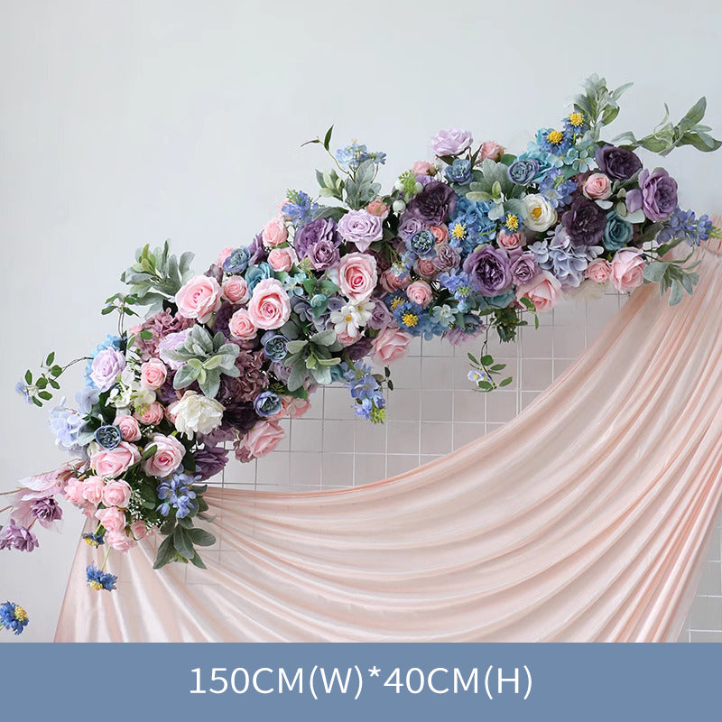 Purple Wedding Style, Purple Artificial Flowers, Diy Wedding Flowers, Wedding Arch Flowers