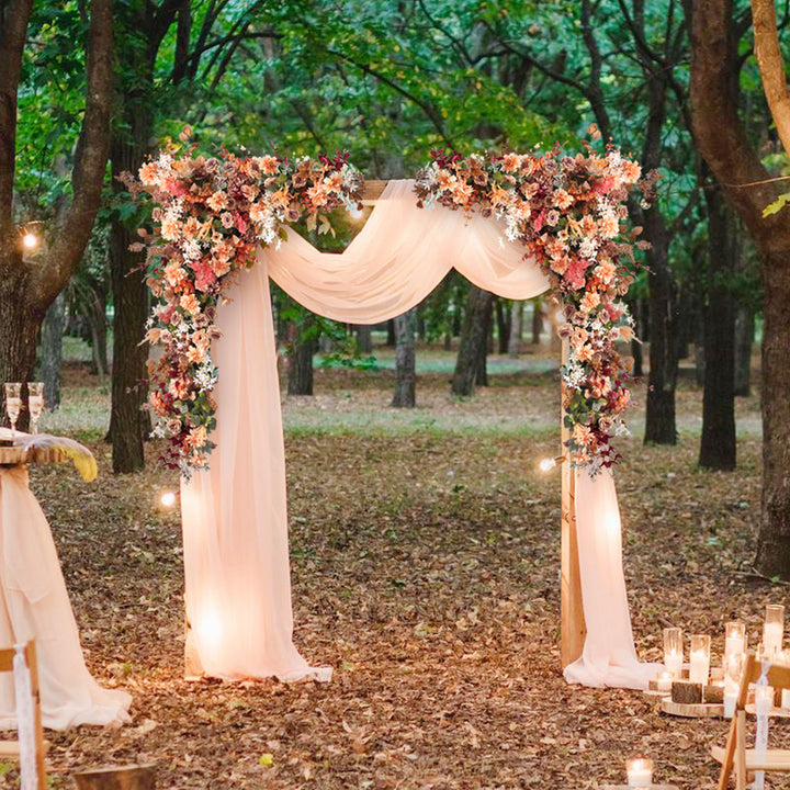 Retro Wedding Style, Diy Wedding Flowers, Wedding Arch Flowers