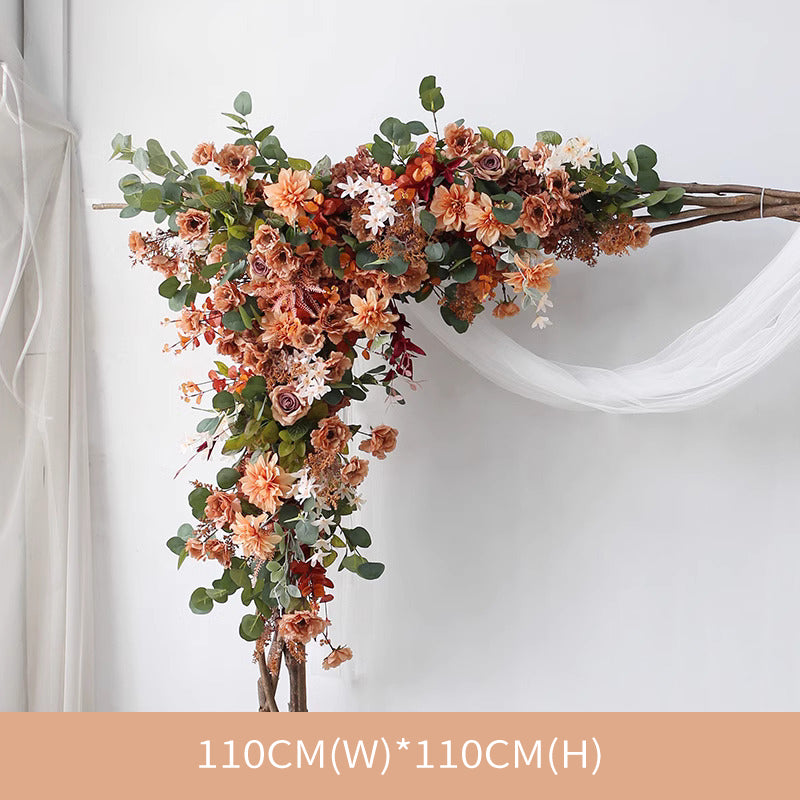 Background Stage Decoration Flowers, Retro Wedding Style, Diy Wedding Arch Flowers