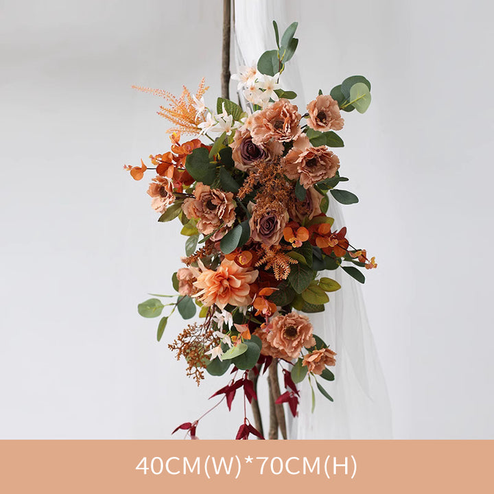 Background Stage Decoration Flowers, Retro Wedding Style, Diy Wedding Arch Flowers