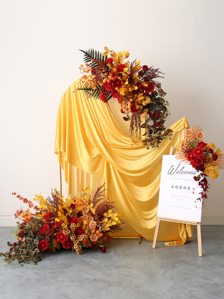 Retro Autumn Wedding Style, Retro Artificial Flowers, Diy Wedding Flowers