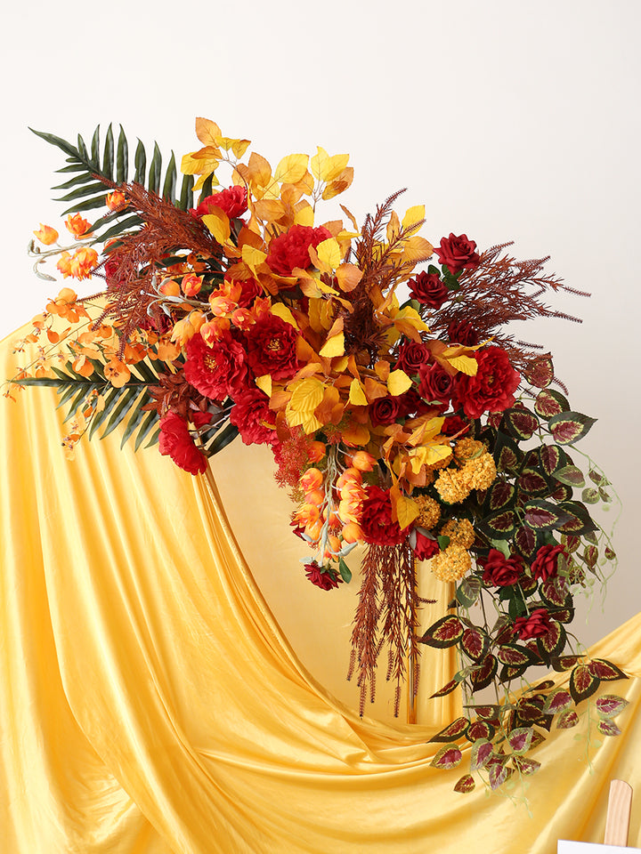 Retro Autumn Wedding Style, Retro Artificial Flowers, Diy Wedding Flowers