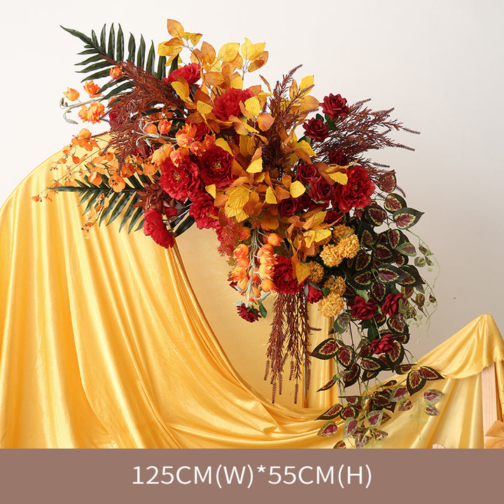 Retro Autumn Wedding Style, Retro Artificial Flowers, Diy Wedding Flowers