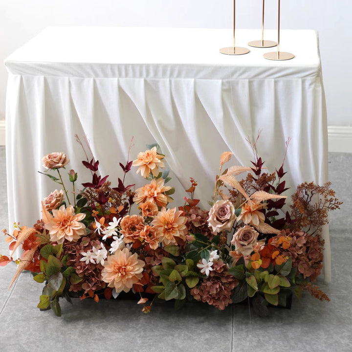 Vintage Autumn Color, Lotus, Crane, Peony, Retro Wedding Style, Diy Wedding Flowers