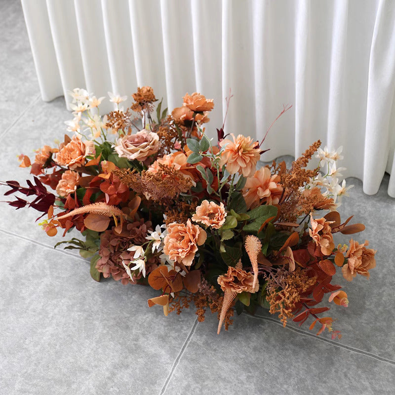 Vintage Autumn Color, Lotus, Crane, Peony, Retro Wedding Style, Diy Wedding Flowers