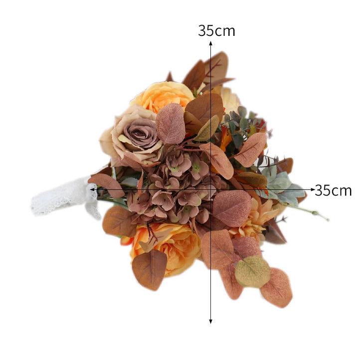 Retro Autumn Wedding Style, Retro Artificial Flowers, Diy Wedding Flowers