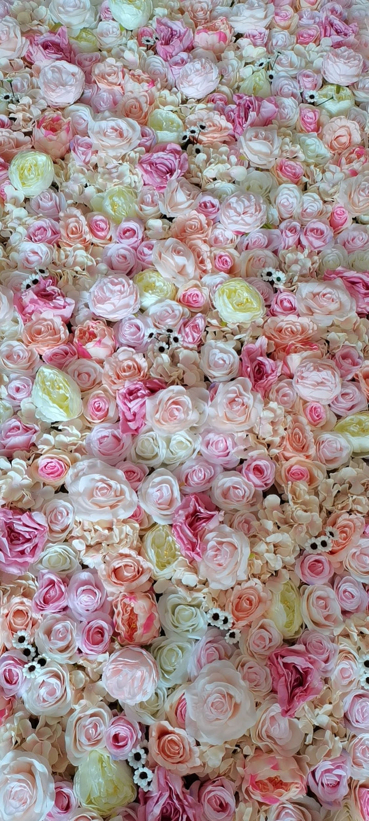 Rose And Peony, Artificial Flower Wall, Wedding Party Backdrop