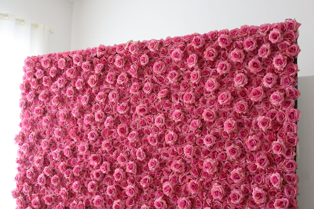 Roses, Artificial Flower Wall, Wedding Party Backdrop