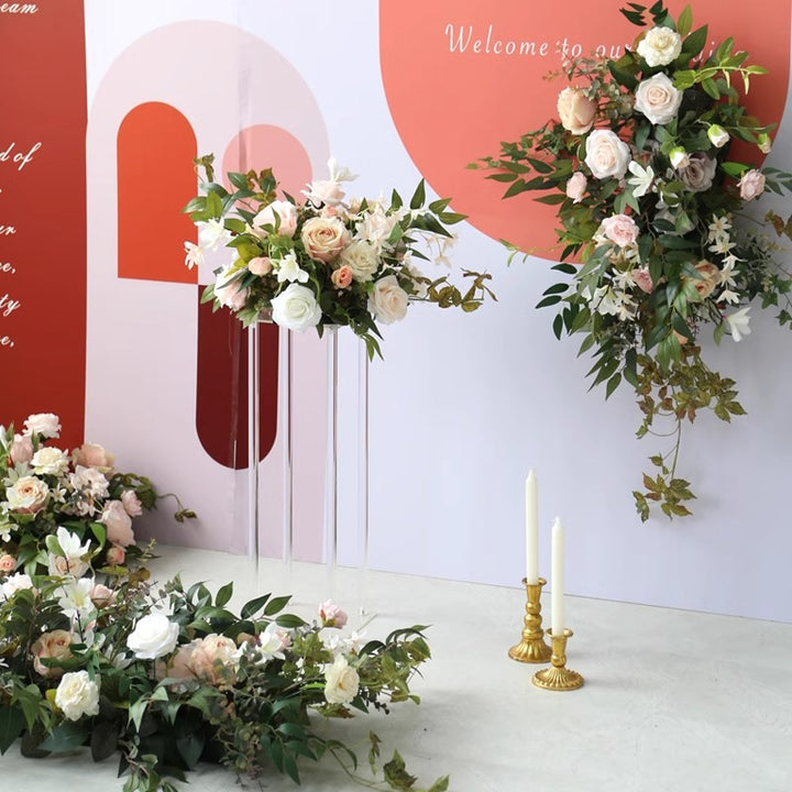 Forest Wedding Style, White Artificial Flowers, Diy Wedding Flowers