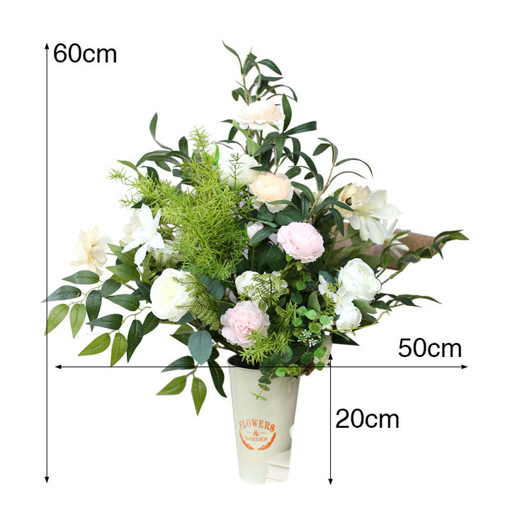 Forest Wedding & Party Decoration, White Artificial Flowers, Diy Wedding Flowers