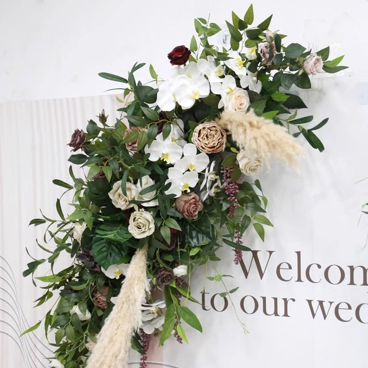 Forest Wedding Flowers, White Artificial Flowers, Diy Wedding Flowers