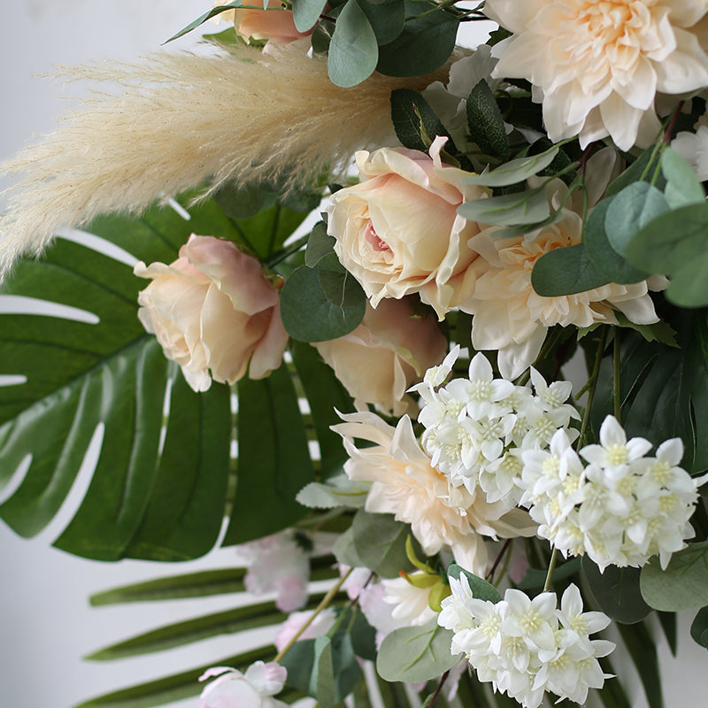 Tropical Wedding Style, White Artificial Flowers, Diy Wedding Flowers