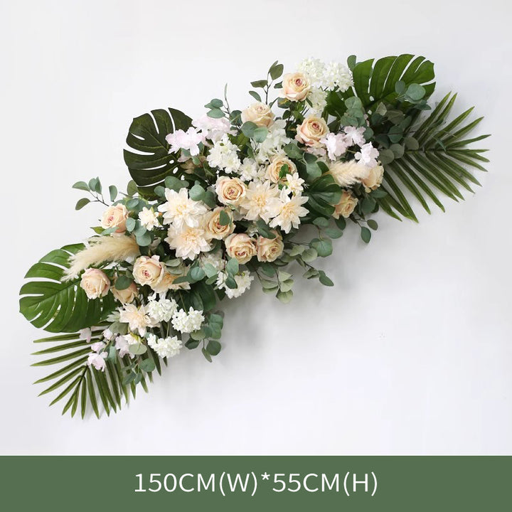 Tropical Wedding Style, White Artificial Flowers, Diy Wedding Flowers