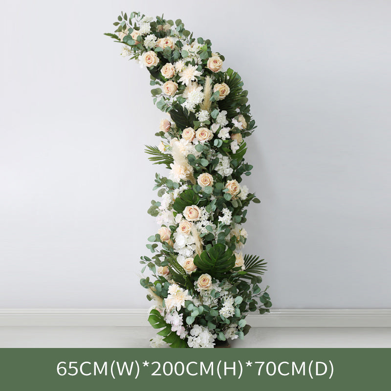 Tropical Wedding Style, White Artificial Flowers, Diy Wedding Flowers