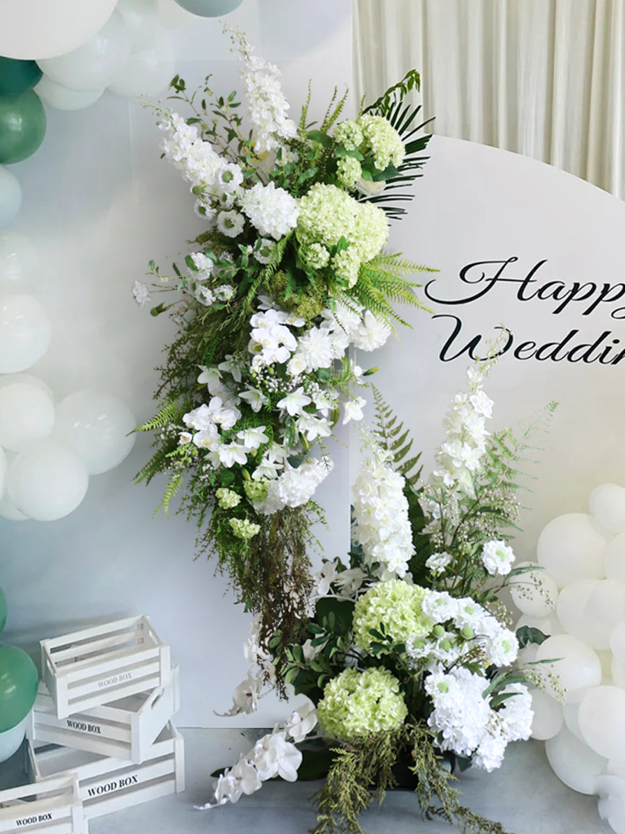 Forest Wedding Style, White Artificial Flowers, Diy Wedding Flowers