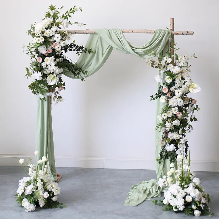 Forest Wedding Style, White Artificial Flowers, Diy Wedding Flowers