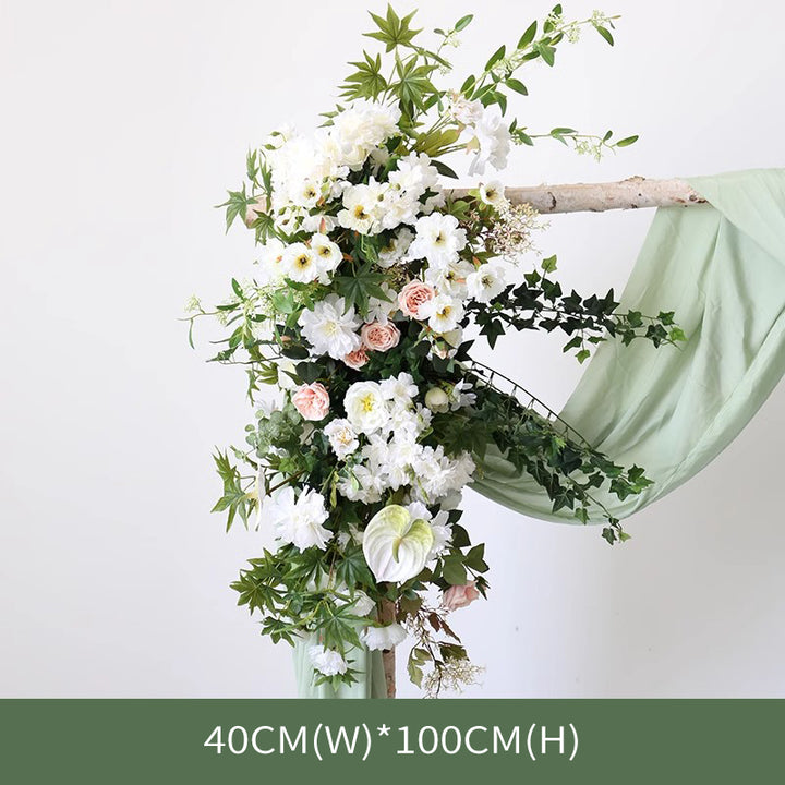 Forest Wedding Style, White Artificial Flowers, Diy Wedding Flowers