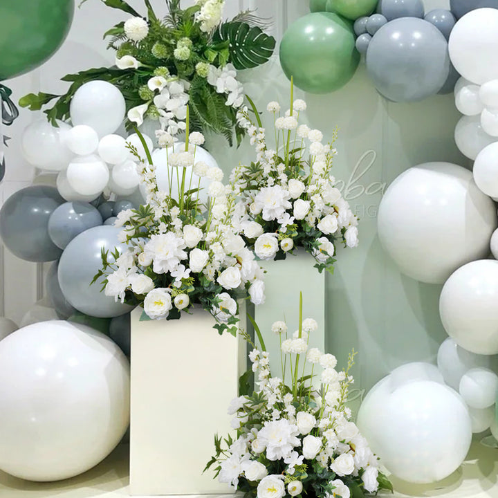 White Wedding Flowers, White Artificial Flowers, Diy Wedding Flowers