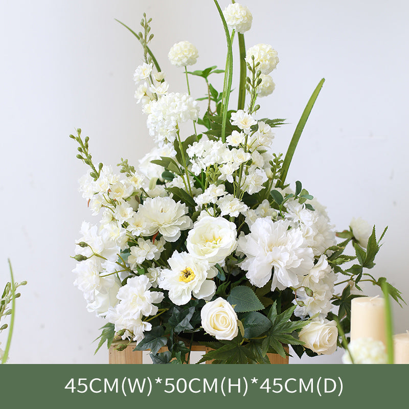 White Wedding Flowers, White Artificial Flowers, Diy Wedding Flowers