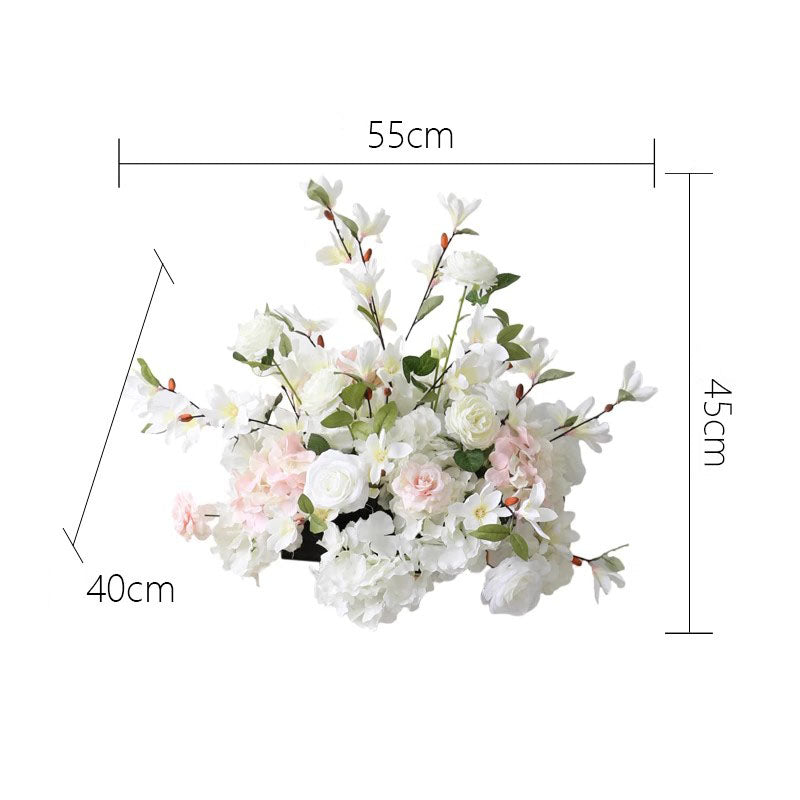 White Archid Flowers Ball, White Artificial Flowers, Diy Wedding Flowers