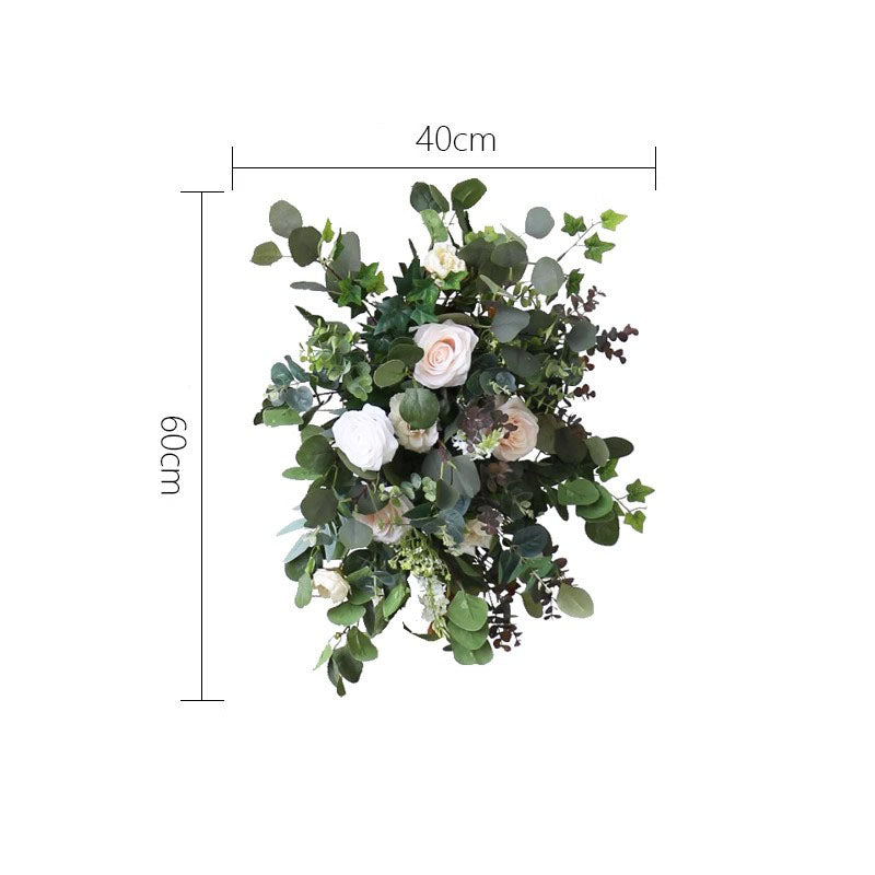 White & Green Wedding Arch Flowers, White Artificial Flowers, Diy Wedding Flowers