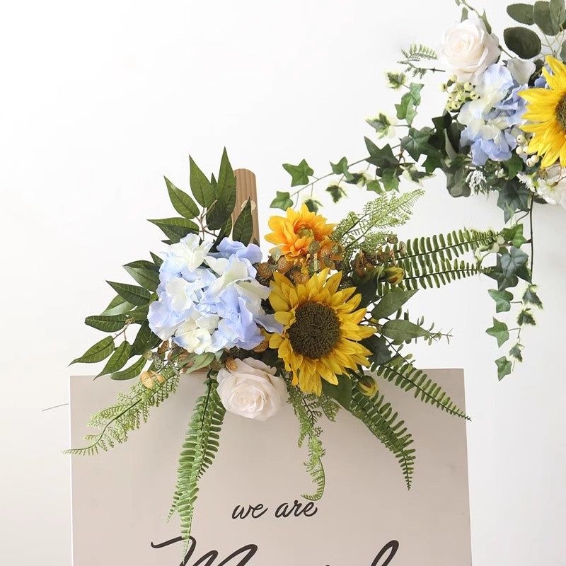 Sunflower Wedding Flowers, Yellow Artificial Flowers, Diy Wedding Flowers