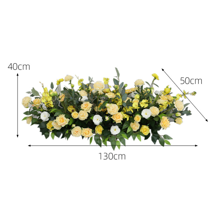 Yellow Wedding Style, Yellow Artificial Flowers, Diy Wedding Flowers