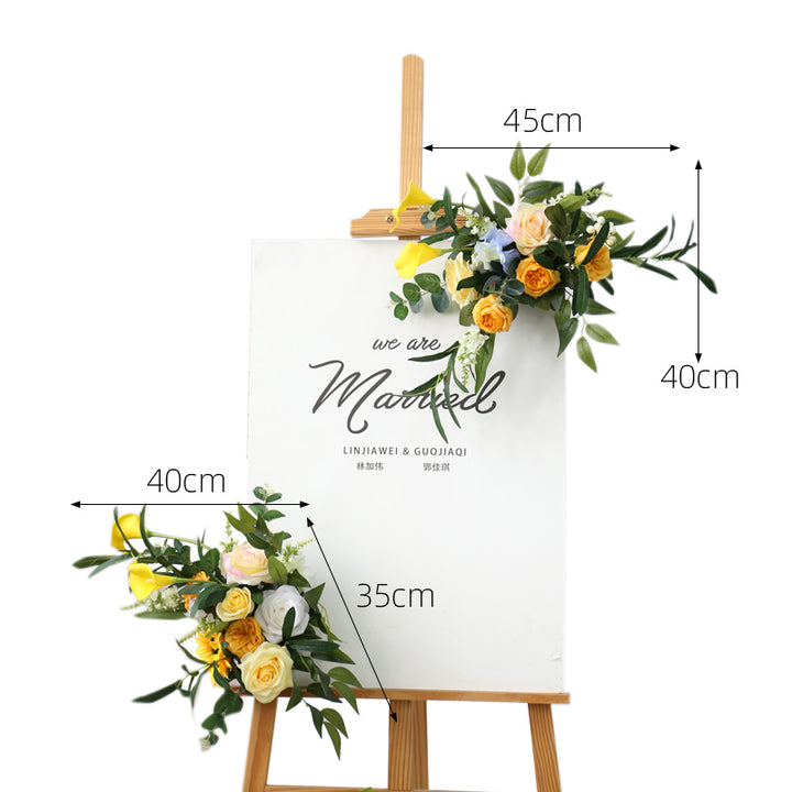 Yellow Wedding Style, Yellow Artificial Flowers, Diy Wedding Flowers Ball